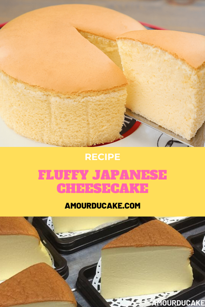 Fluffy japanese cheesecake
