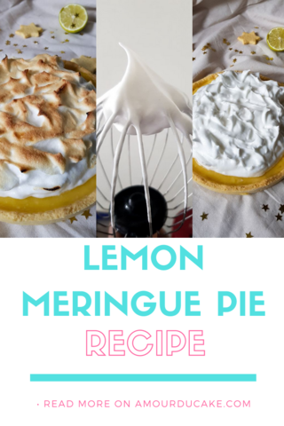 Lemon meringue pie (Italian meringue)