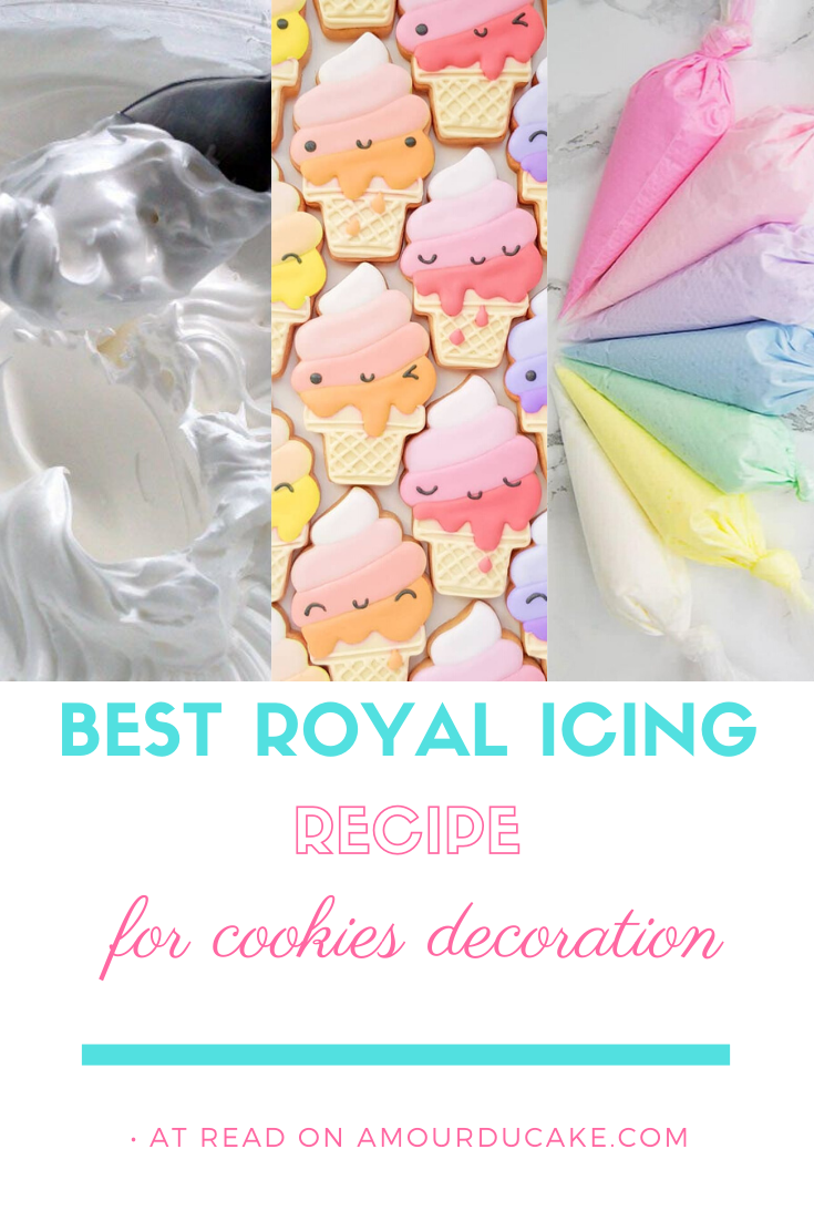 Meilleur glaçage royal pour décoration de biscuits – Amourducake