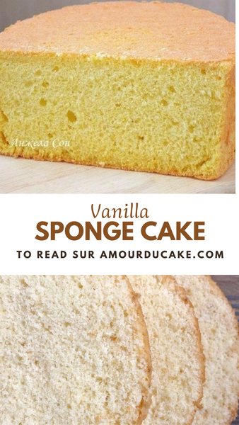Vanilla sponge cake easy recipe